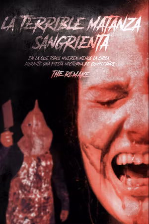 La terrible matanza sangrienta en la que todos mueren menos la chica en una fiesta nocturna de cumpleaños. The remake